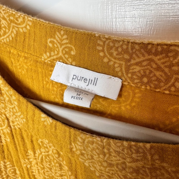 Pair of J. Jill Separates, Mustard Yellow Size Medium MP - Picture 3 of 14